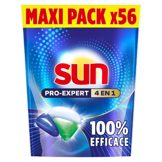 Capsules Lave-Vaisselle 4en1 Pro-Expert SUN