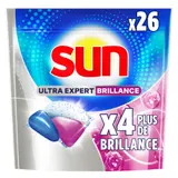 Capsules Lave-Vaisselle Tout en 1 Anti-Traces Ultra Expert Brillance SUN