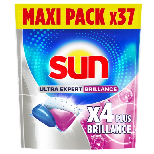 Capsules Lave-Vaisselle Tout en 1 Anti-Traces Ultra Expert Brillance SUN