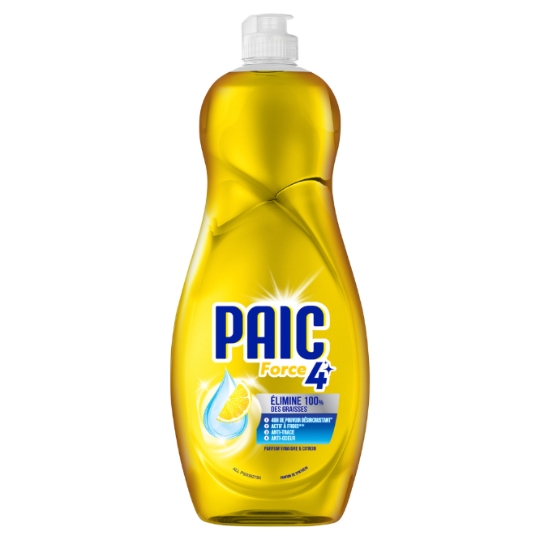 Liquide Vaisselle Force 4 Parfum Vinaigre & Citron PAIC
