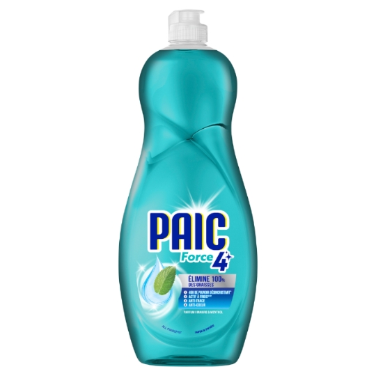 Liquide Vaisselle Force 4 Parfum Vinaigre & Menthol PAIC