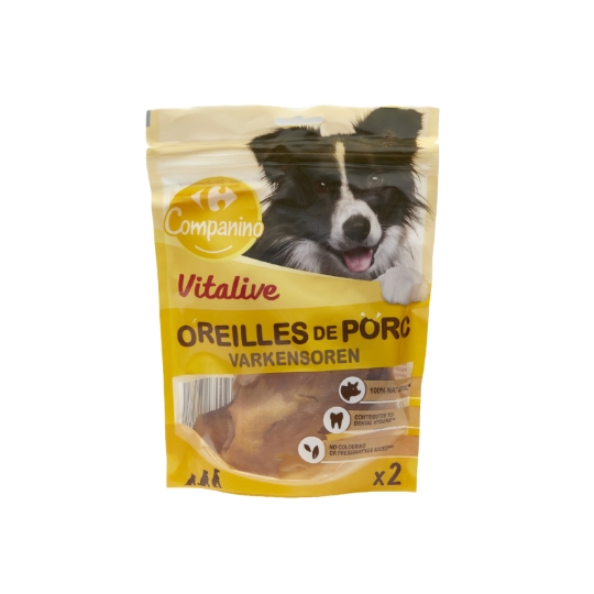 Oreilles de Porc pour Chien COMPANINO