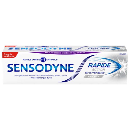 Sensodyne Dentifrice rapide action blancheur 75ml