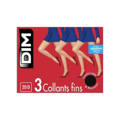 Dim Collants PALMA x3, Taille 4