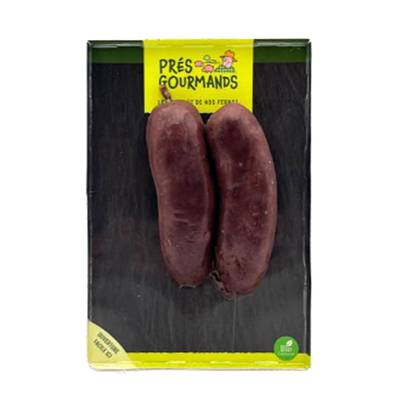 Prés Gourmands Boudin Noir Bio, 2 pièces - 220g