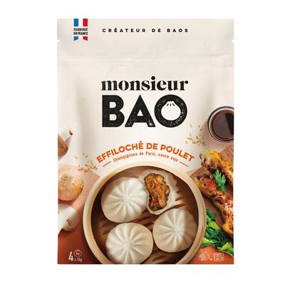 monsieur BAO 4 Bao Poulet, 220g