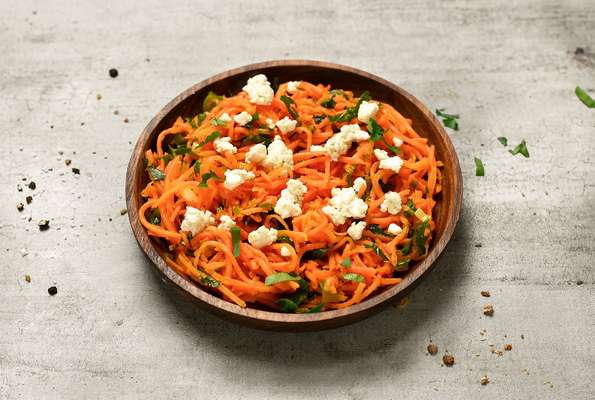 Carottes & feta AOP à la marocaine, Frichti (130 g)