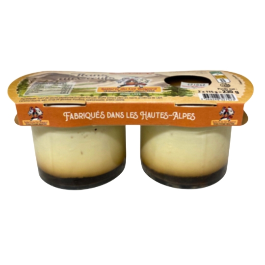 Flans Aux Oeufs Cuits au Four LAITERIE DU COL BAYARD