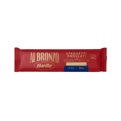 Pâtes spaghetti ondulati albronzo BARILLA 500g