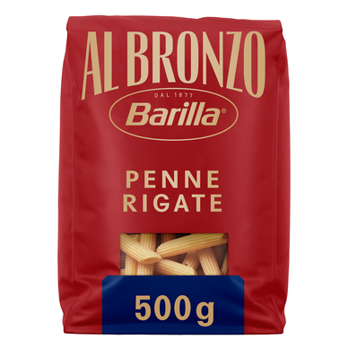 Pâtes premium Penne Rigate Al Bronzo BARILLA 500g