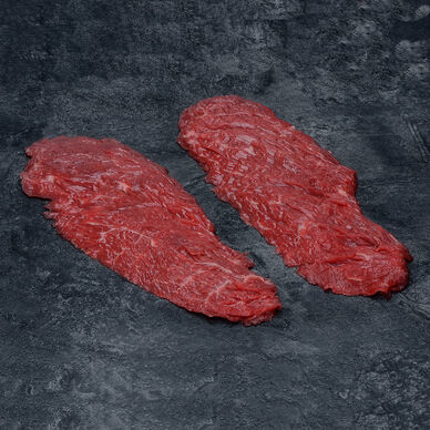 2X Bavette Aloyau de boeuf -U- *** à griller