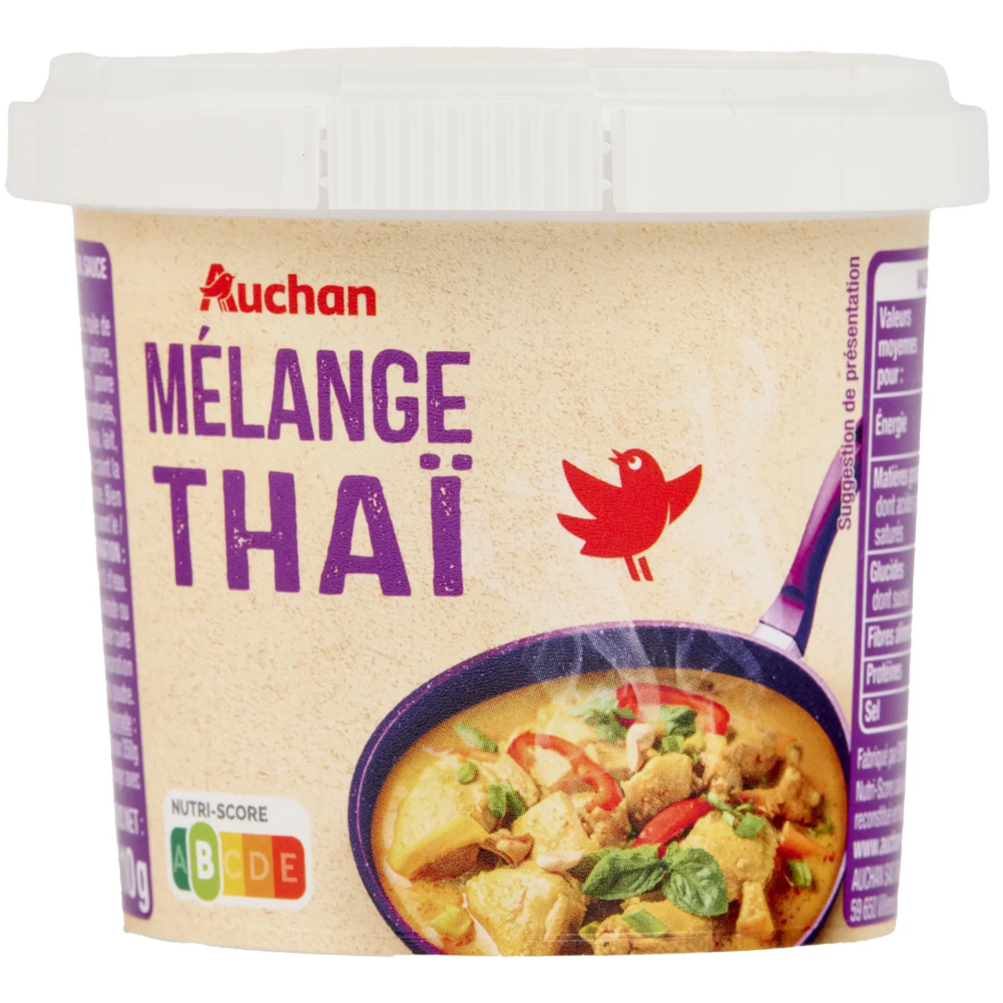 AUCHAN Fond thaï déshydraté