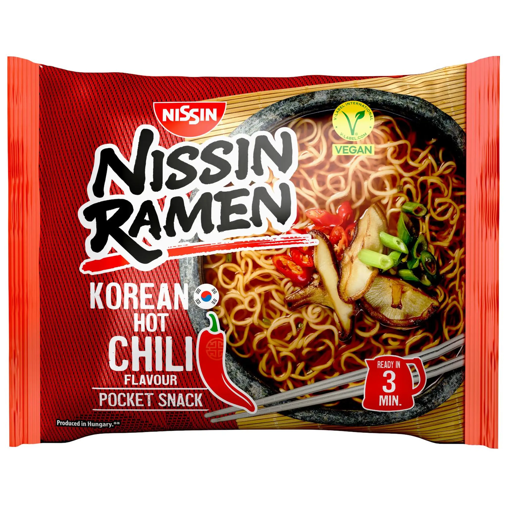 NISSIN Soupe instantanée sachet saveur piment