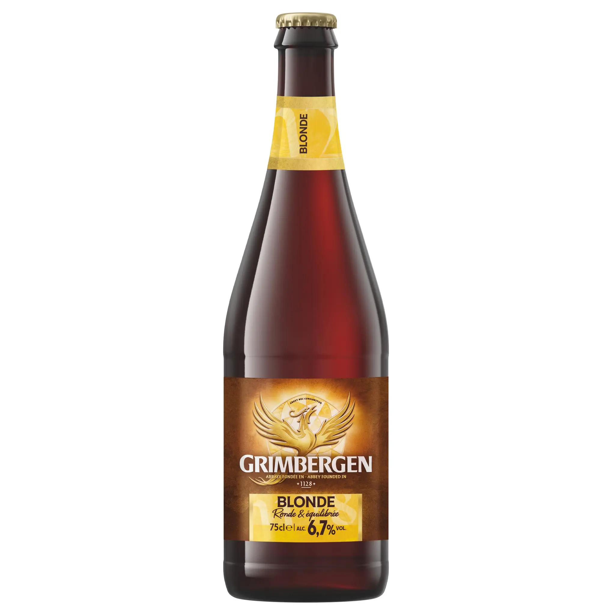 GRIMBERGEN Bière blonde ronde et équilibrée 6.7%