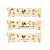Koro Barre protéinée Deluxe noisettes - chocolat blanc, Lot de 3x55g