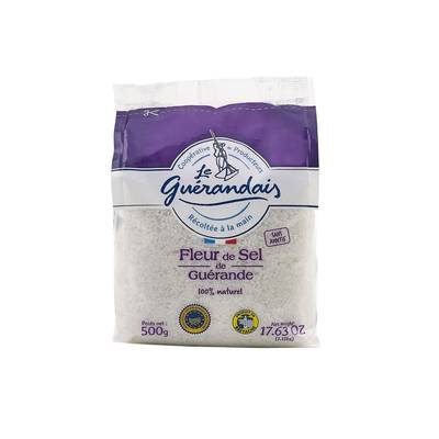 Le Guérandais Fleur de sel de Guérande IGP, 500g