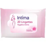 Intima Lingettes intimes Régulation active aux extraits de cranberry, 20  lingettes