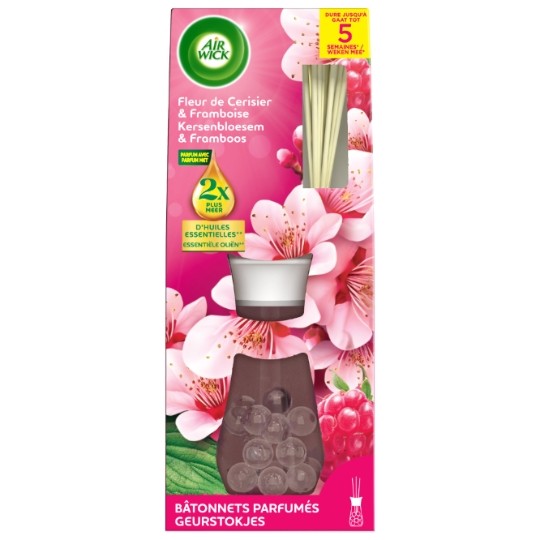 Bâtonnets Parfumés Fleur de Cerisier & Framboise AIR WICK