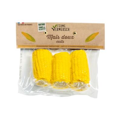 Ferme Vermersch Maïs Cuits en Epis, 400g