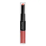 L'Oréal Rouge à lèvres Longue tenue, Teinte Corail Constant (404) Infaillible