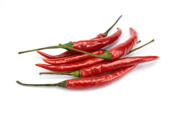 Piment oiseau rouge (barquette de 100g), Maroc