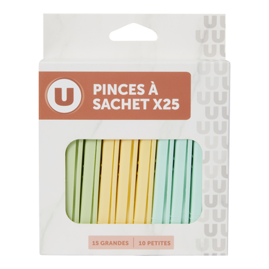 Pince à sachet x25