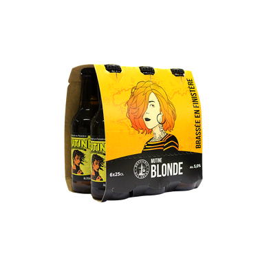 Bière blonde MUTINE 5,0° 6X25CL