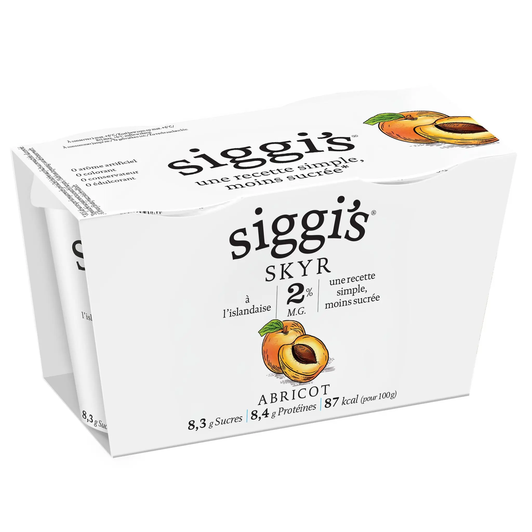 SIGGI'S Skyr à l'abricot