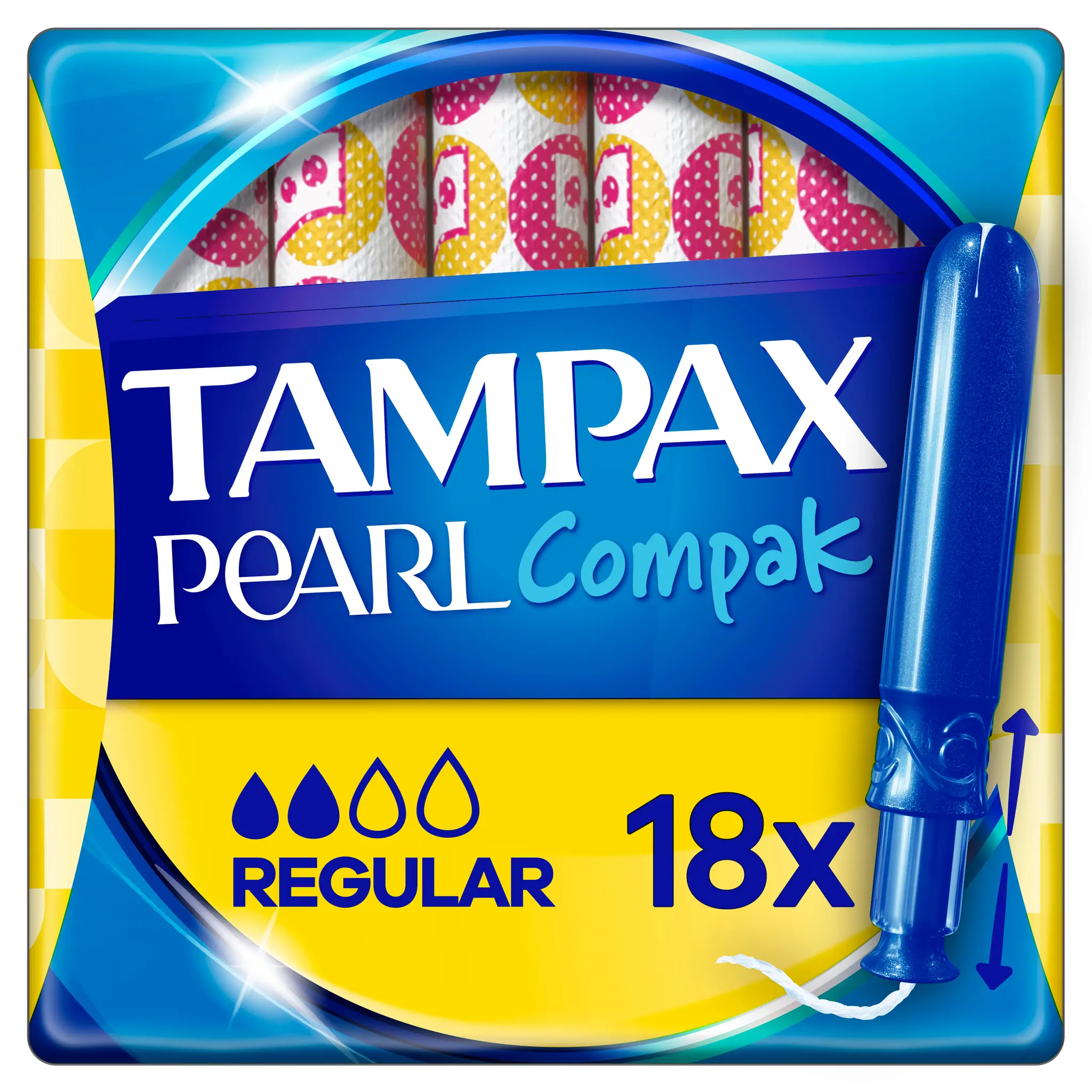 TAMPAX Compak Pearl tampons avec applicateur regular