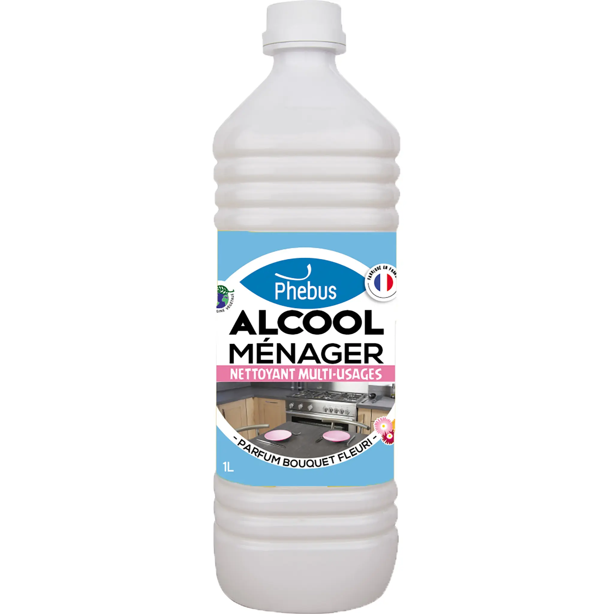 PHEBUS Alcool ménager parfumé aux fleurs
