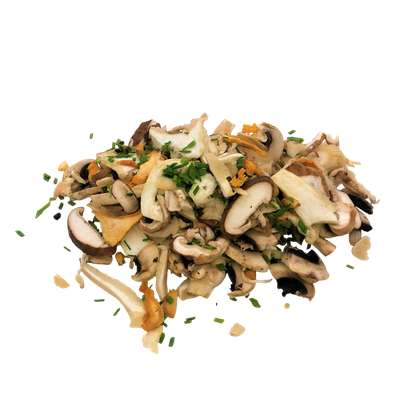 Champignons mélange forestier "prêt à cuisiner" (barquette de 250g), UE