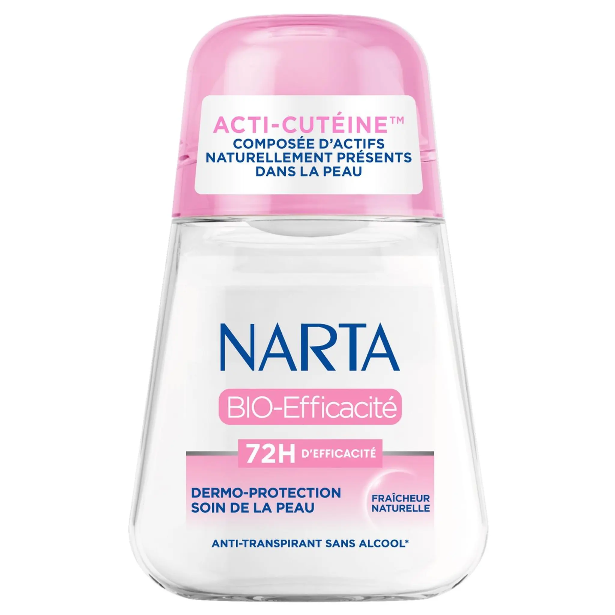 NARTA Bio-Efficacité Déodorant bille 72H fraicheur naturelle