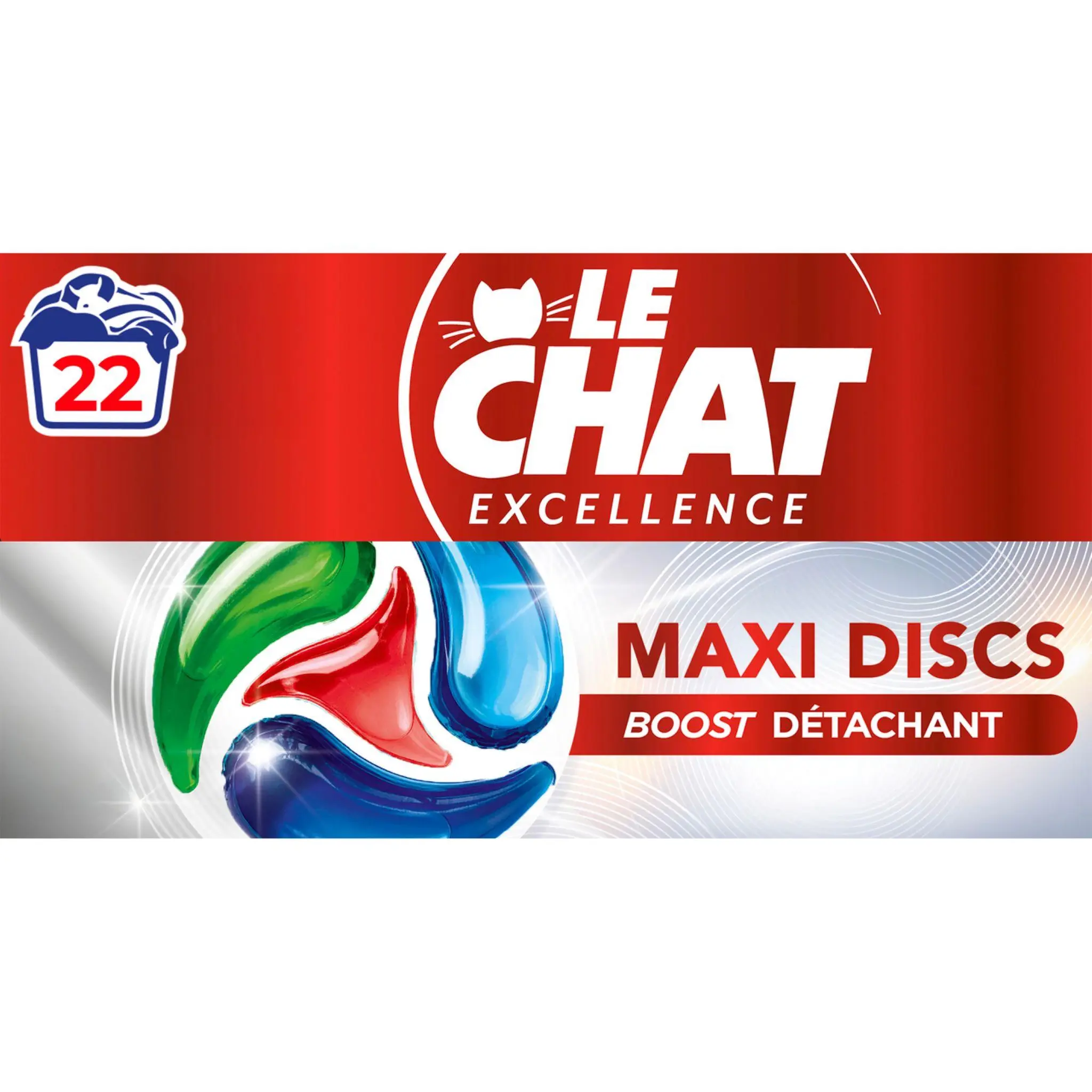 LE CHAT Excellence lessive capsules boost detachant