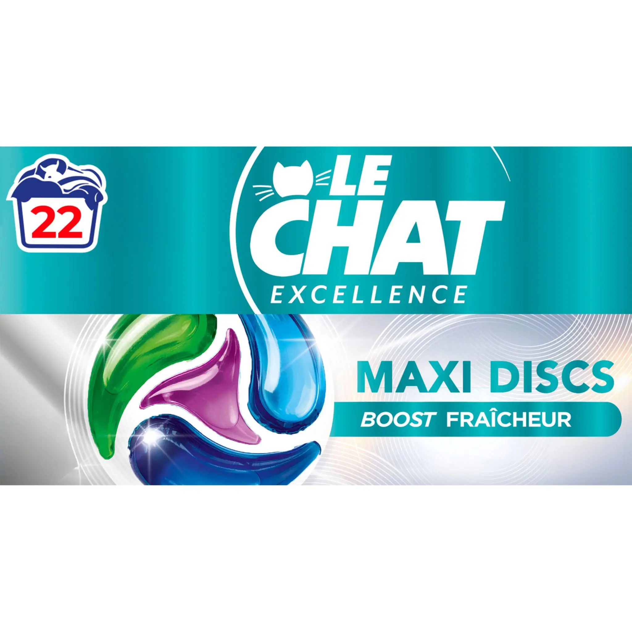 LE CHAT Excellence lessive capsules boost fraicheur