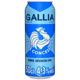 Bière blonde Gallia Sans Concession IPA 4,3° 50cL