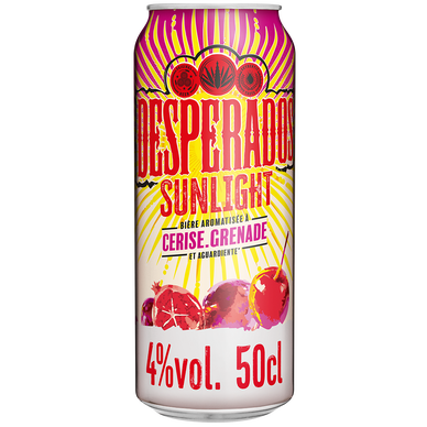 DESPERADOS Sunlight cerise grenade 4° 50cl