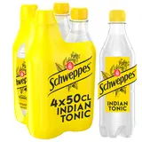 Soda Indian Tonic SCHWEPPES - le pack de 4 bouteilles de 50cl