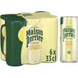 Boisson Gazeuse aromatisée Citron MAISON PERRIER FOREVER 6x33cl