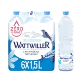Eau minérale naturelle WATTWILLER, 6x1,5l