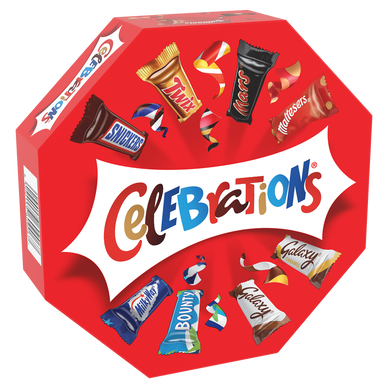 Chocolats assortis CELEBRATIONS, boîte octogonale 340g