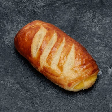 Pain crème pâtissière et beurre, 1 pièce, 80g