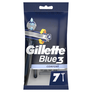Rasoir jetable GILLETTE Blue 3 Comfort x7
