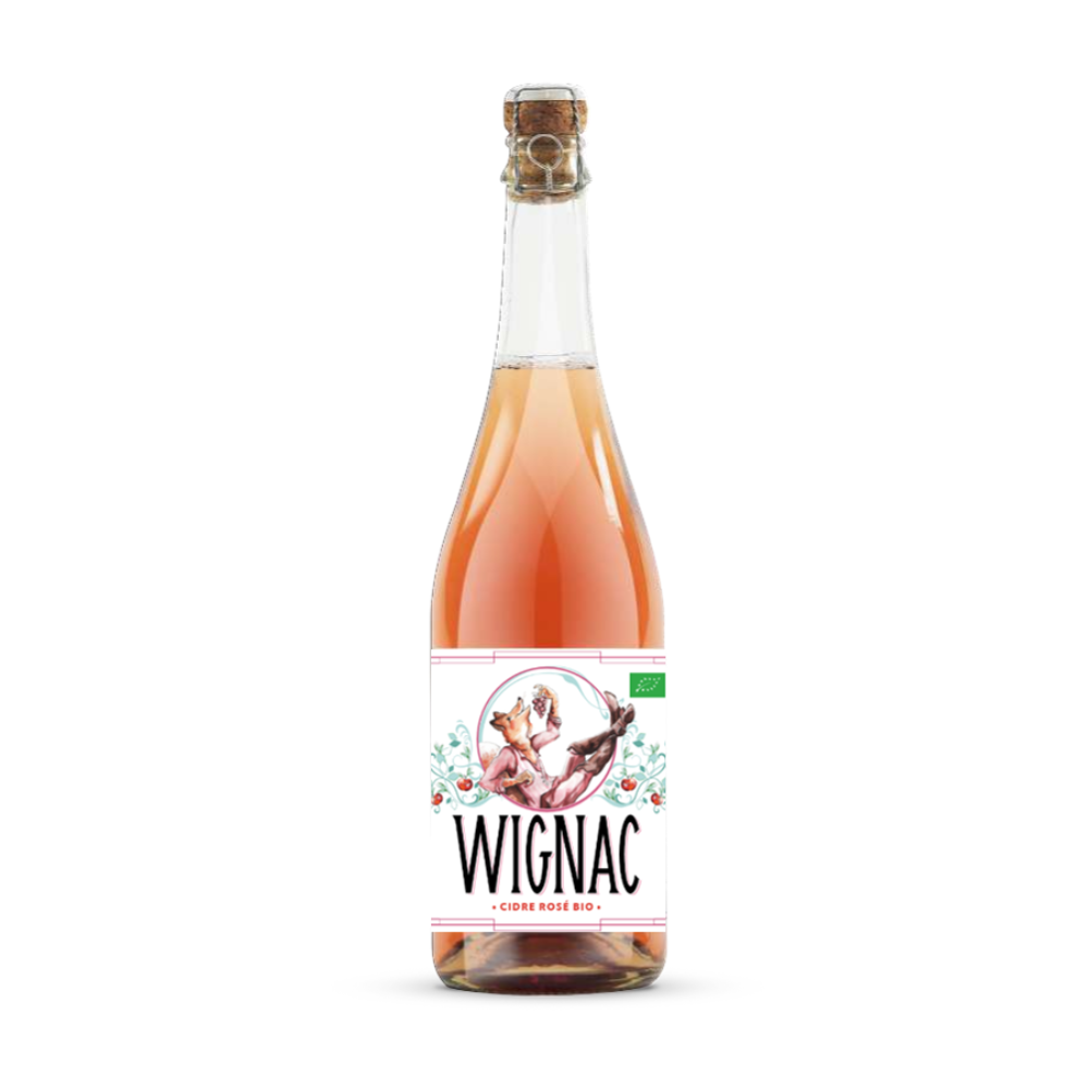 Cidre rosé 4,5° bio
