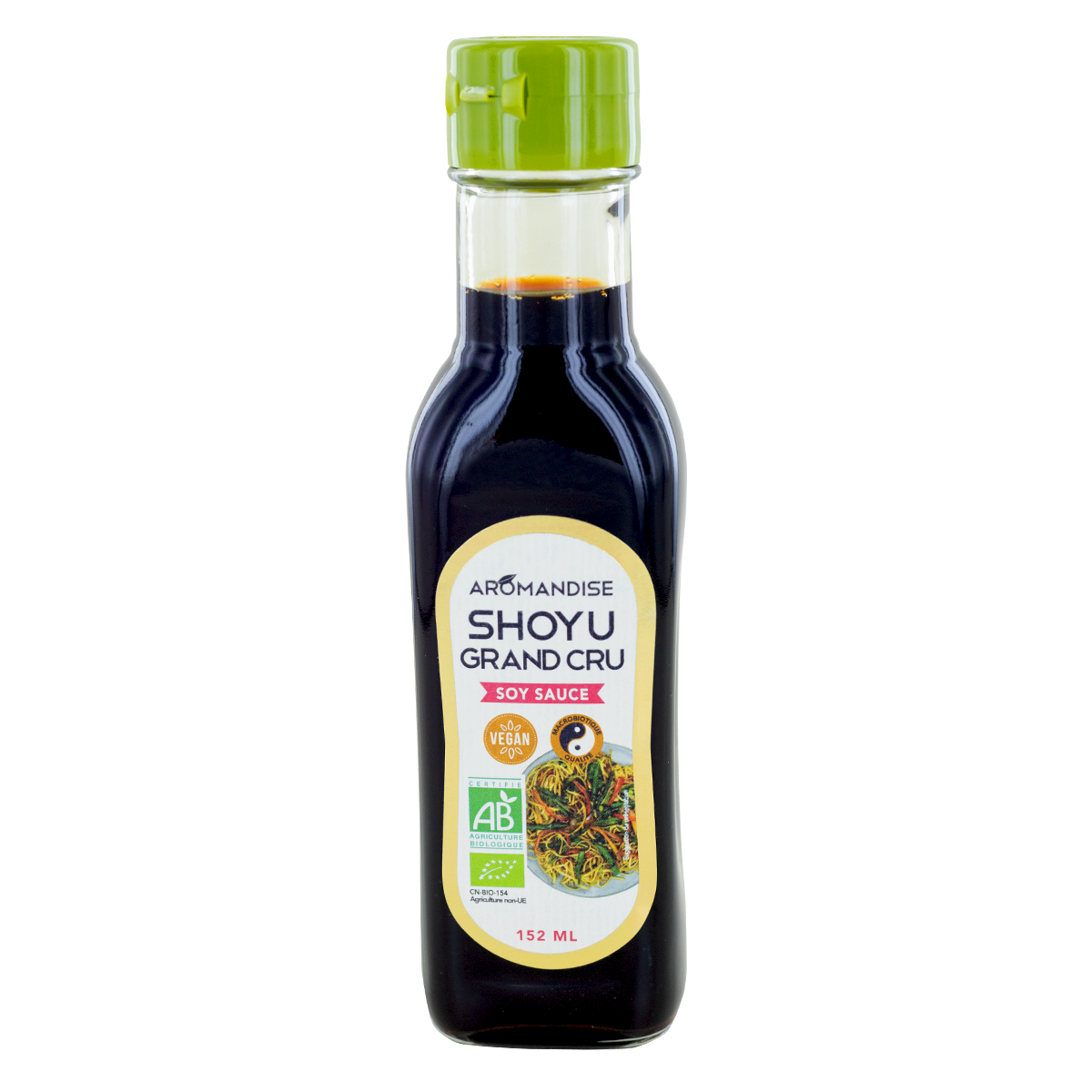 Sauce shoyu grand cru bio