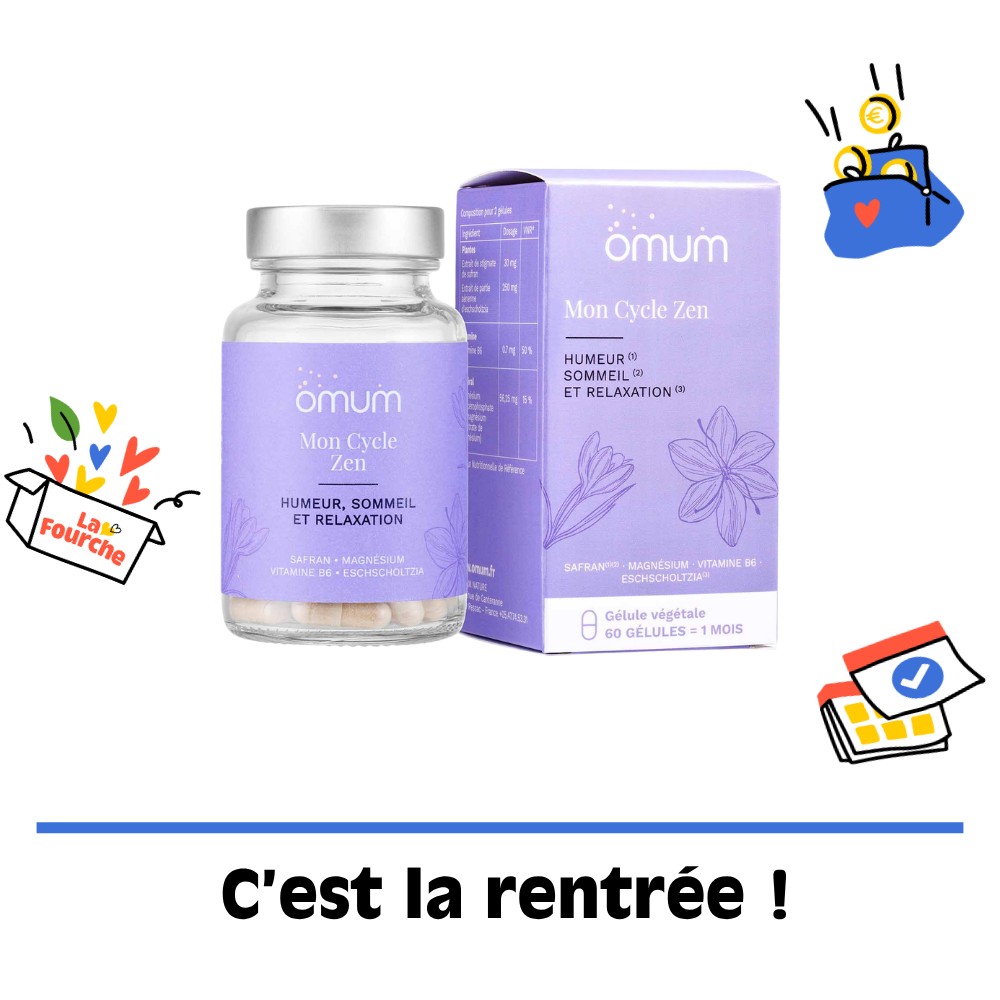 mon cycle zen - Complément alimentaire sommeil, humeur et relaxation x 60