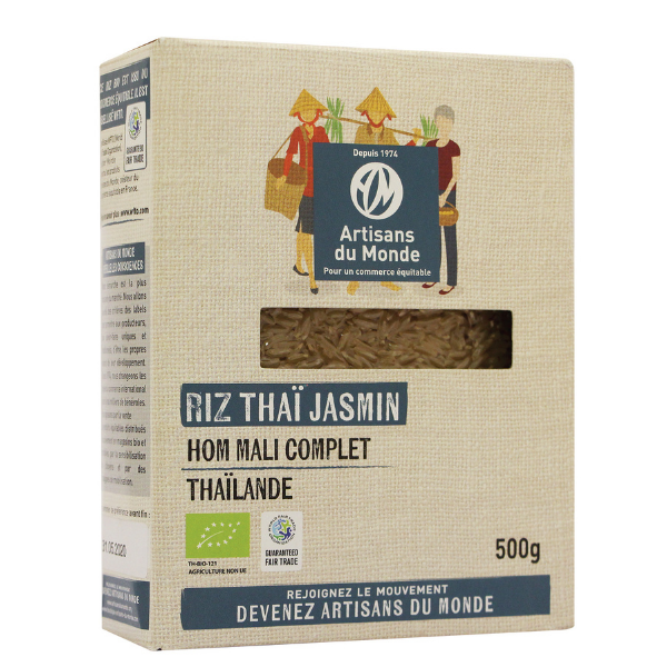 Riz thaï jasmin complet bio