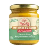 Tartinade à la thaïlandaise haricots blancs mangue crème coco bio