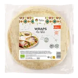 Tortillas wraps au blé bio - env 25cm - x6