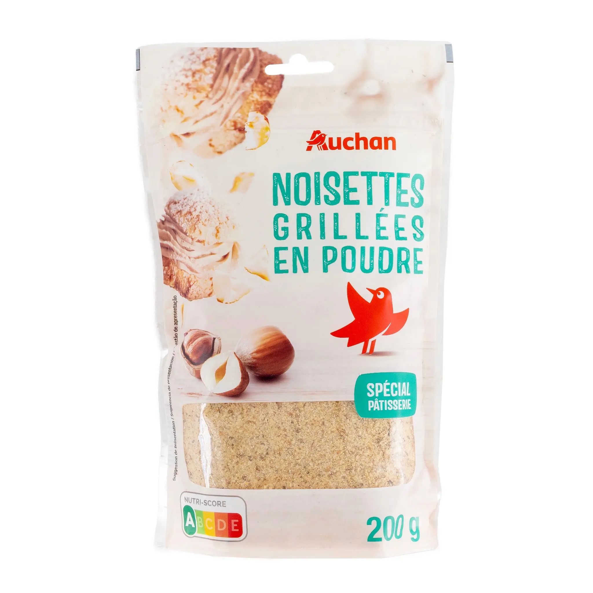AUCHAN Noisette grillées en poudre