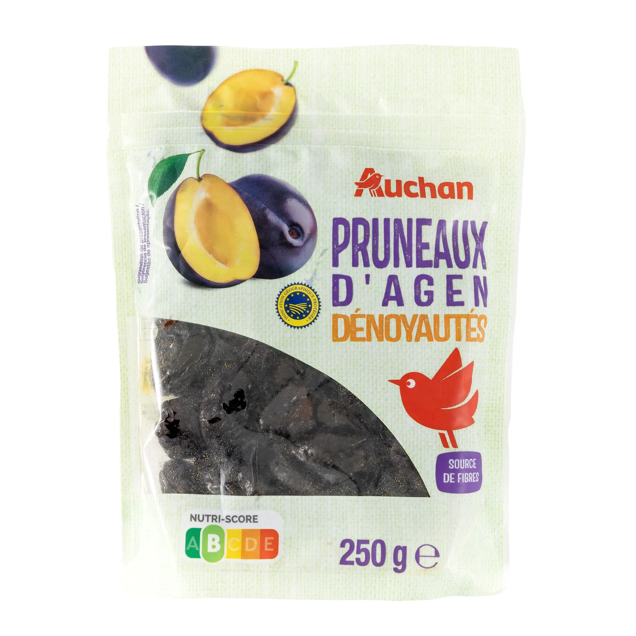 AUCHAN Pruneaux d'Agen dénoyautés